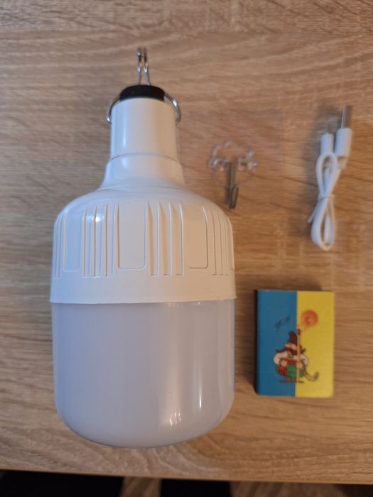 лампа акумуляторна кемпинг 80w, 180w