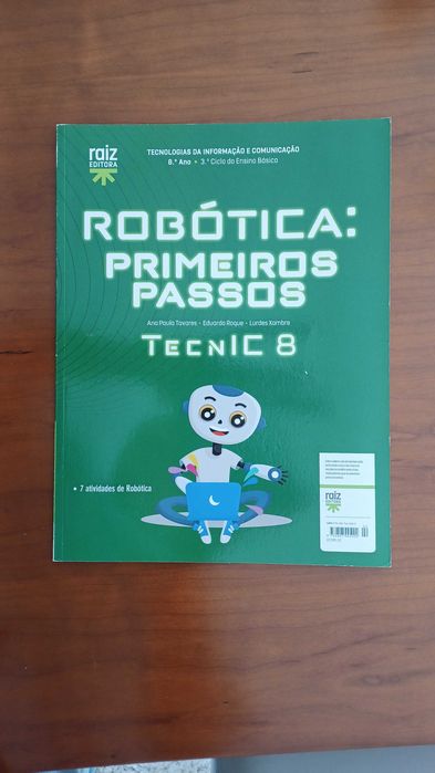 Caderno de atividades / Robótica - TecnIC 8 - TIC - 8.º ano