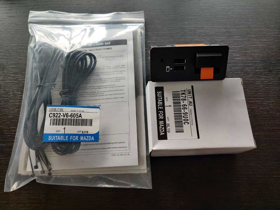 Moduł USB CarPlay Android Auto Mazda 2 3 6 CX3 CX5 GOOGLE MAPS KRK