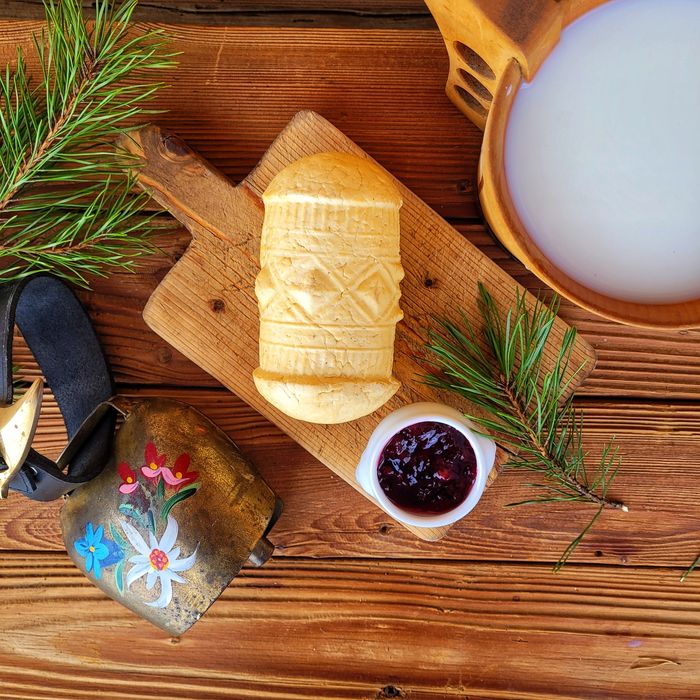 Gałka ser góralski wędzony/biały naturalny 350g