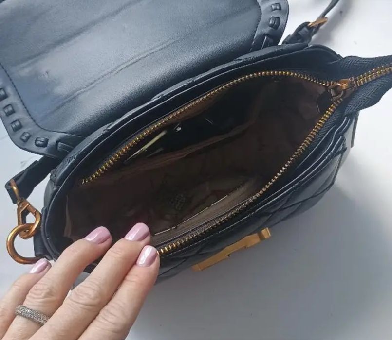 Сумка чорна Zara Зара Guess