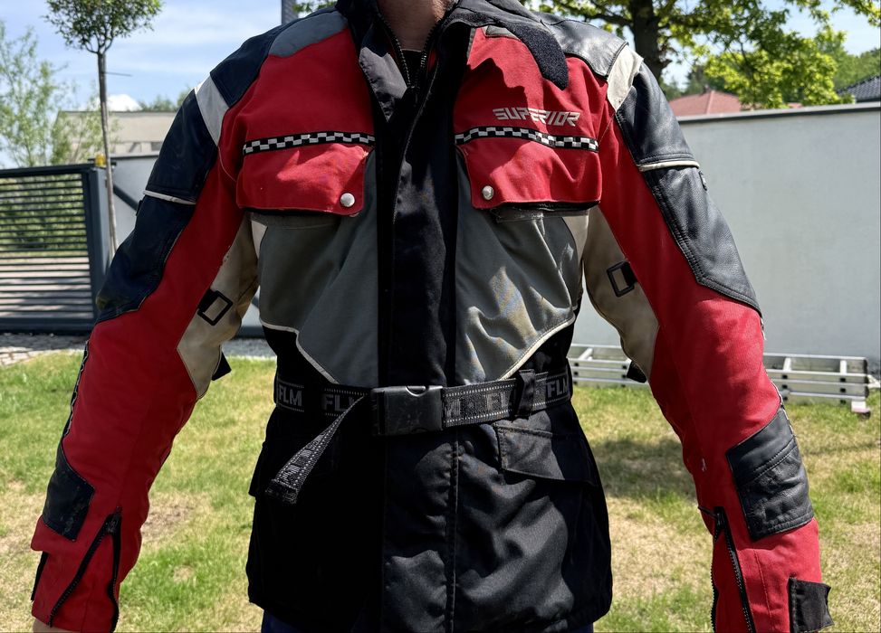 Komplet motocykl kurtka FLM Polo XL spodnie