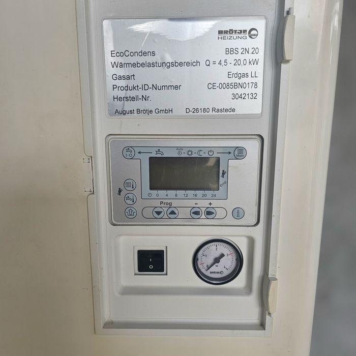 Газовий котел конденсанційний Brötje EcoCondens BBS 2N.20 (Німеччина).