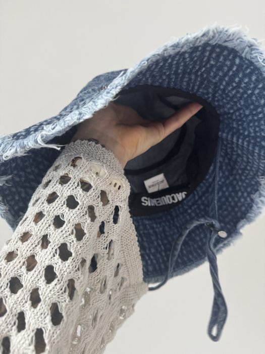 Kapelusz jeansowy buckethat nowy logo