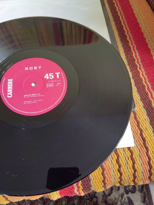 Roby-Side By Side, 12"Maxi singiel winylowy Italo disco