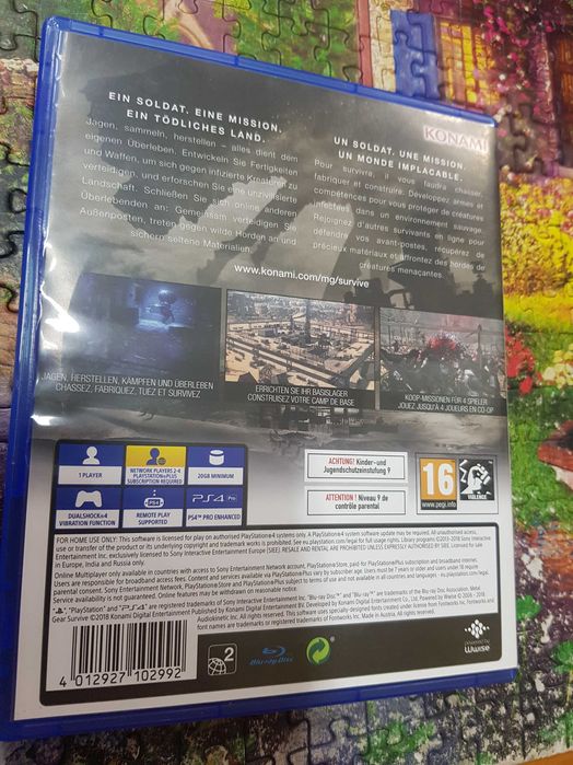 Metal Gear Survive PS4 Sklep Ostróda