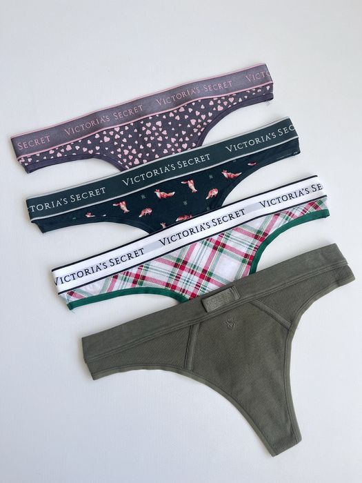 Трусики Victoria's Secret XS S M L Вікторія Сікрет трусы труси