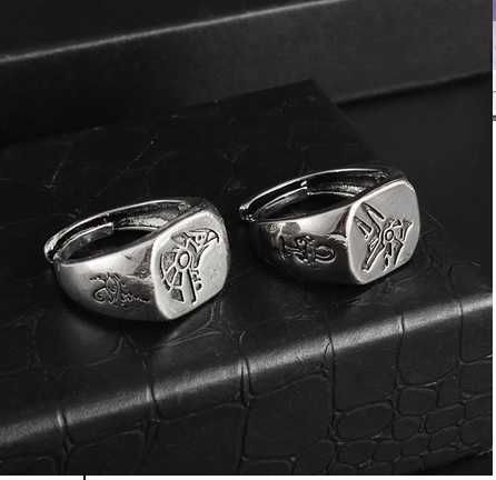 Anel Deus Anubis / Deus Horus