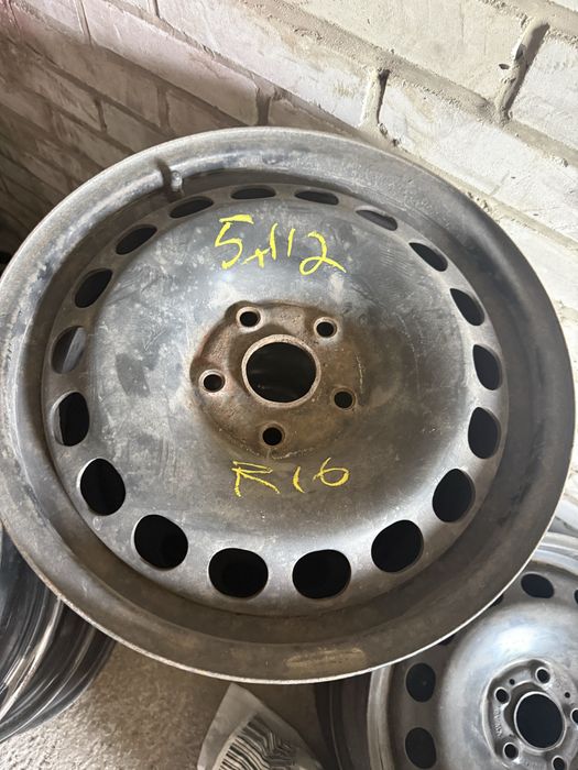 Металеві диски 5/114,3 ,5/112 ,4/108 , 5/108  4/100 R14-16 goauto видубичі