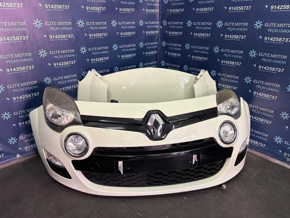 Frente completa usada RENAULT TWINGO II 2 facelift capot parachoques oticas guardalamas radiador