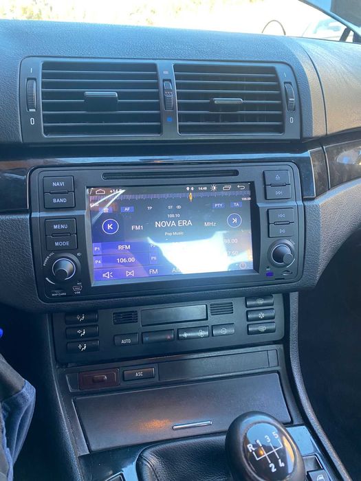 PROMOÇÃO: Rádio GPS Multimédia BMW E46 - Série 3 (ANDROID 15) | CARPLAY • ANDROID AUTO