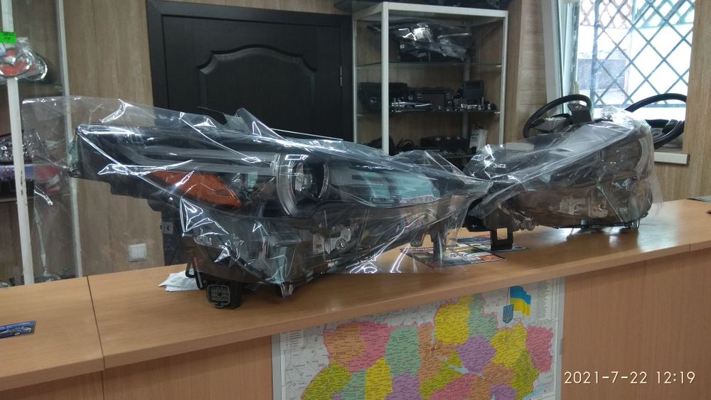 Фары Мазда СХ5 2013-2020 комплект лэд и галогены качественные