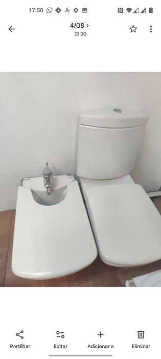 Conjunto sanitas - bidé