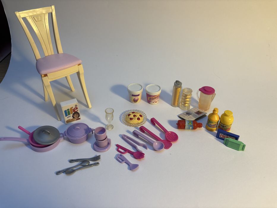 Akcesoria kuchenne barbie