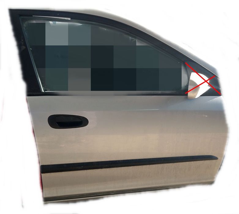 HONDA CIVIC VII 7 DRZWI PRAWE PRZEDNIE PRZÓD KOMPLETNE NH623M