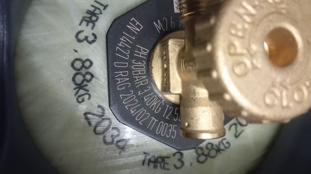 Композитний газовий балон HEXAGON RAGASCO 12,5л