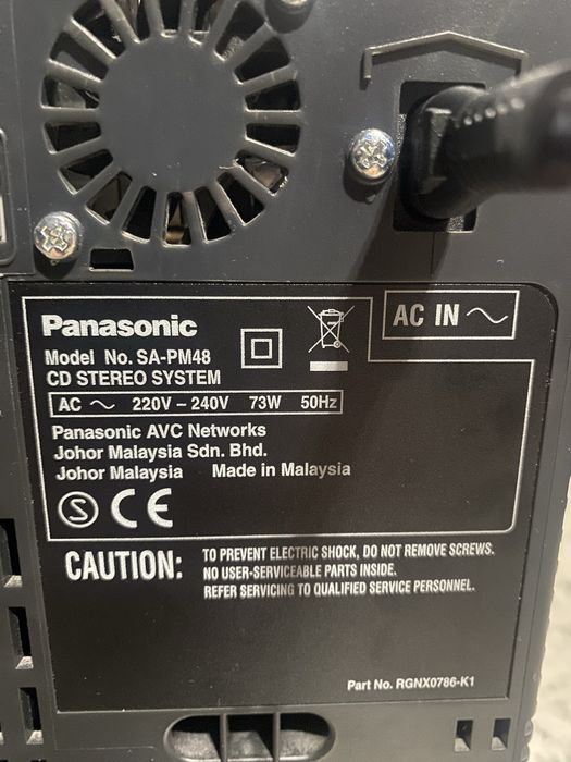 Panasonic SA-PM48 miniwieża