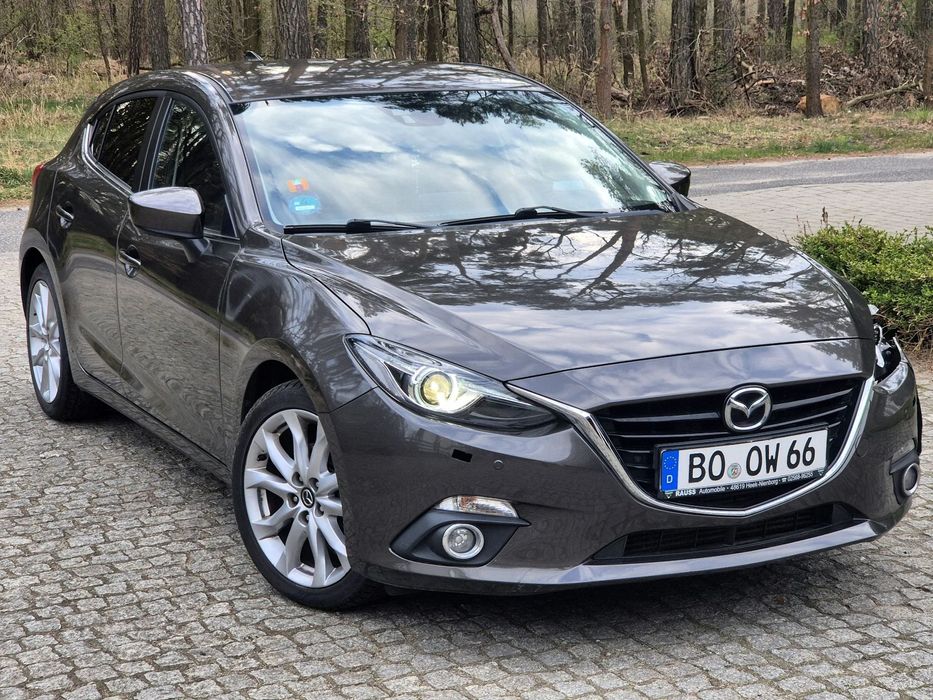 Mazda 3 OPŁACONY Automat BOSE kamera HUD Keyless
