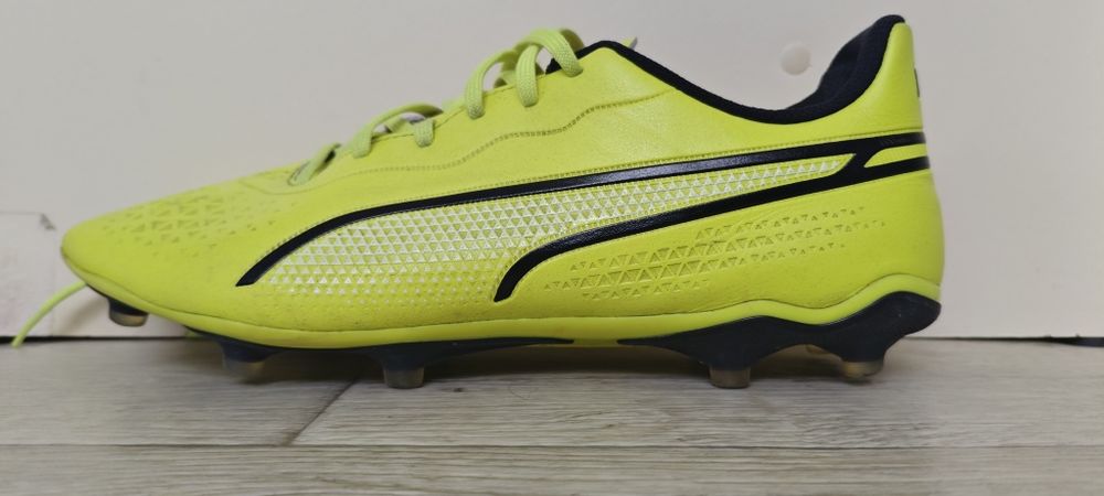 Бутсы Puma King зелёные