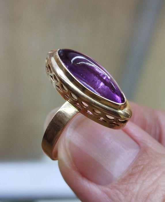 Золотое кольцо СССР 583 Золота радянська каблучка