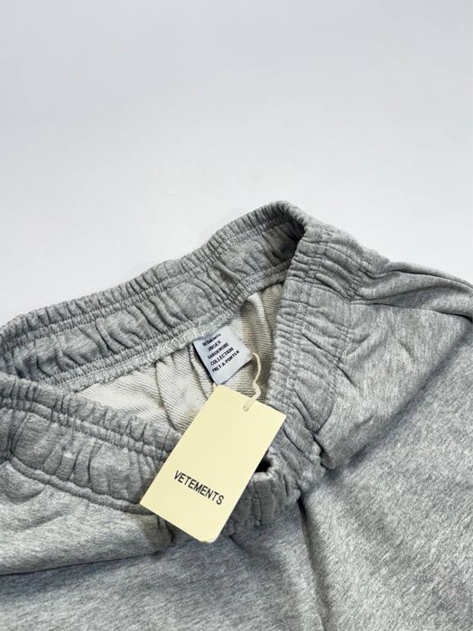 штаны спортивки Vetements Goth Grey Sweatpants