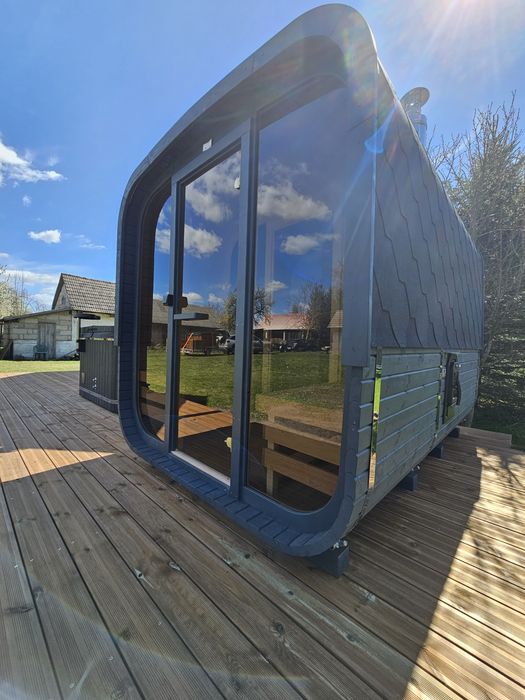 Sauna ogrodowa 3x2.2m