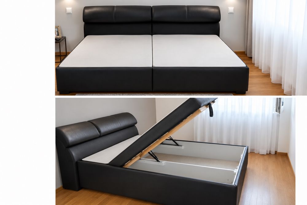 Cama box pele 180x200