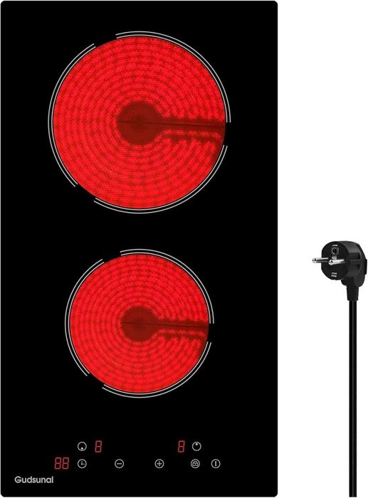 Płyta Ceramiczna Gudsunal 3000W z Wtyczką Wolnostojąca Timer 230V