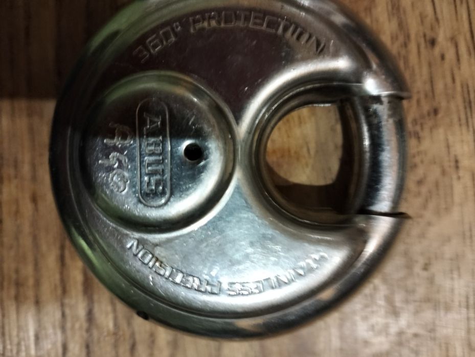 Kłódka abus diskus germany 24 70 hartowana