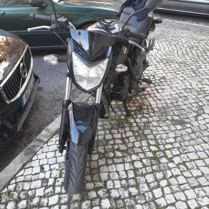 Moto Sym Wolf 125 Avariada