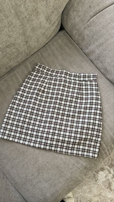 Міні-спідниця картата