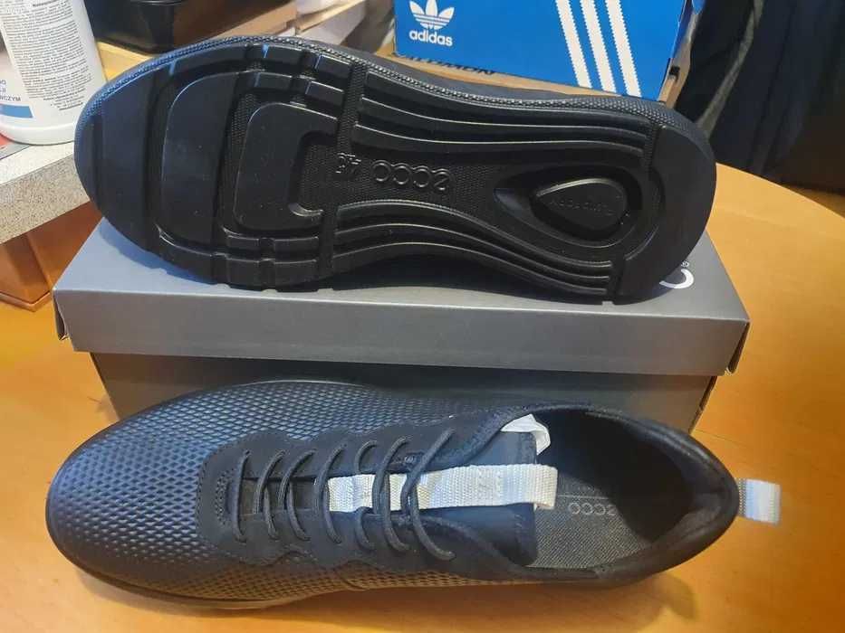 Buty męskie sneakersy czarne  Ecco ATH-1FM  45 EU  28,5 CM