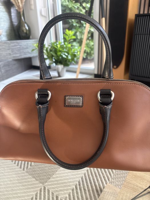 Torebka camel od Deni Cler Milano