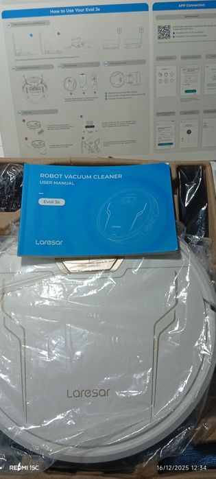 Robô aspirador novo