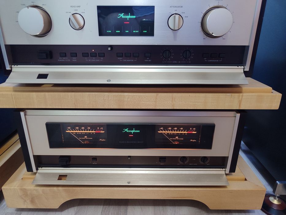 Accuphase C-280+Accuphase P-102 Hi-End wzmacniacz!