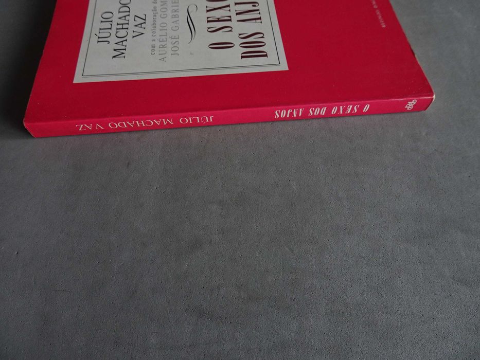 Livro - Júlio Machado Vaz - O Sexo dos Anjos