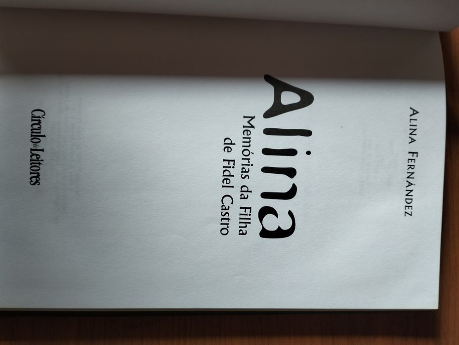 Livro Alina Fernandez - Memórias da Filha de Fidel Castro
