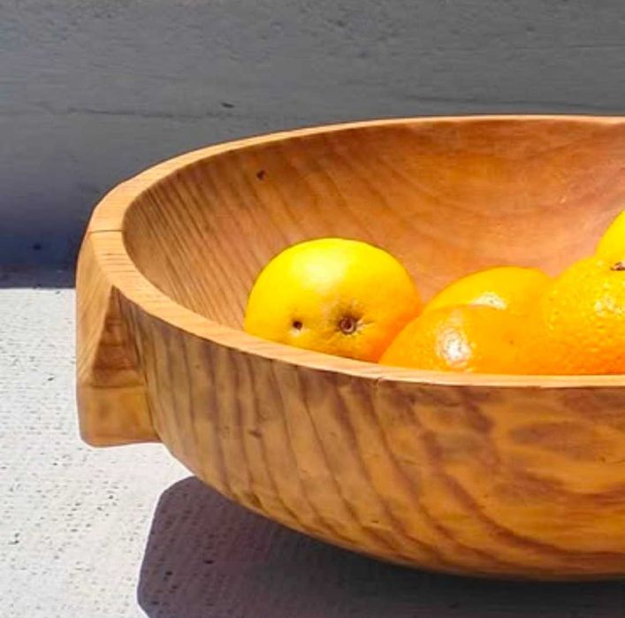 Fruteira em madeira