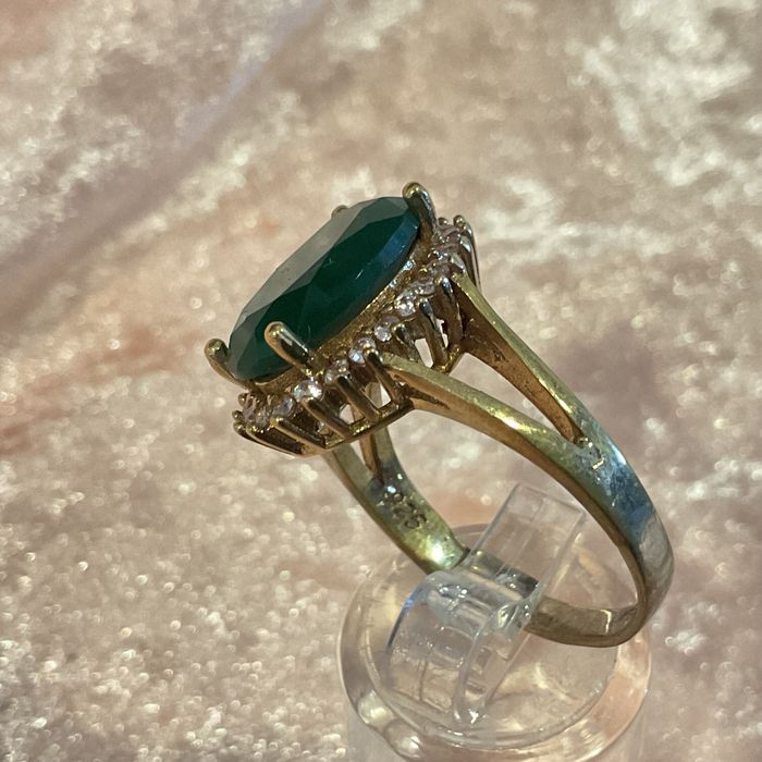 Anel em prata com banho de ouro T,20 mm / outros anúncios abaixo