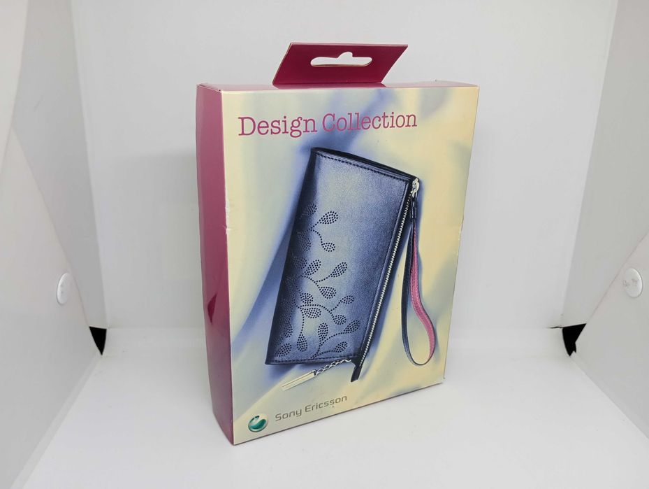Rzadki Oryginalny Skórzany Futerał Portfel Sony Ericsson IDC-24