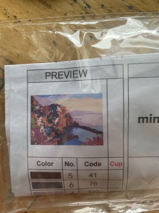 Malowanie po numerach krajobraz