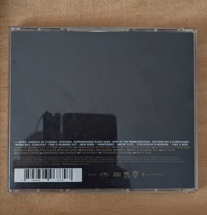 Фірмовий CD (+DVD) Muse - "Haarp" (2008)