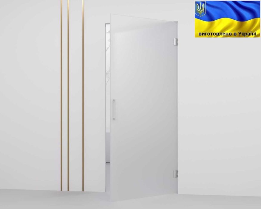 Двері скляні міжкімнатні. Двері в коробці. Маятникова. Розсувна.