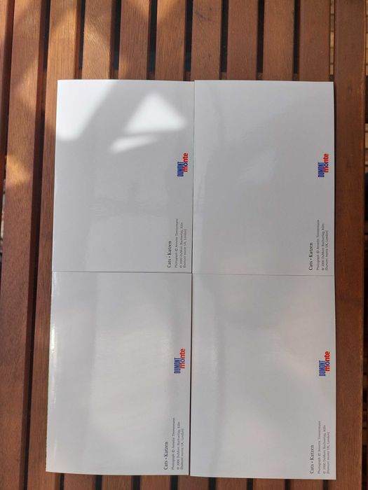Kartki składane koty dla kolekcjonerów  2000 rok