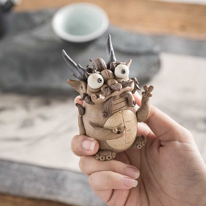 Meng Ban Ba Xia Ceramic Stick Incense Holder -  Chinese Tradition