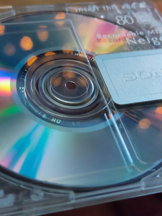 MD Minidysk SONY 80 minut