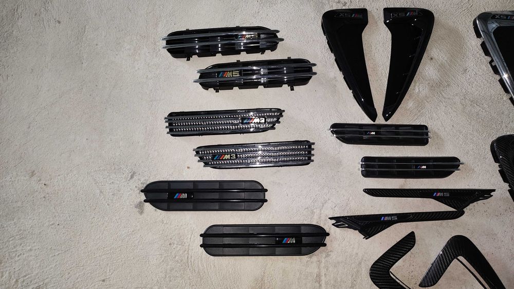 жабри bmw накладки в крила врезные бмв e39e46e60e90f15f10f90 м3 м4 м5