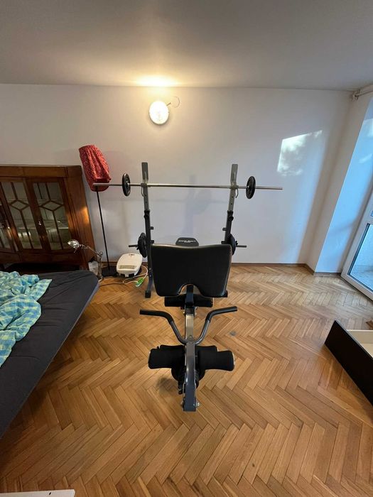 zestaw kulturystyczny 84kg