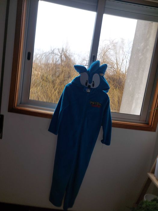 Fato carnaval sonic 6/8