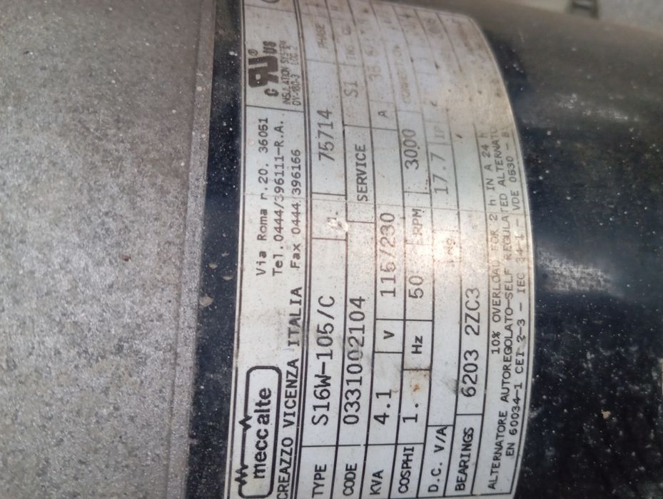 Gerador monofasico 3 Kva